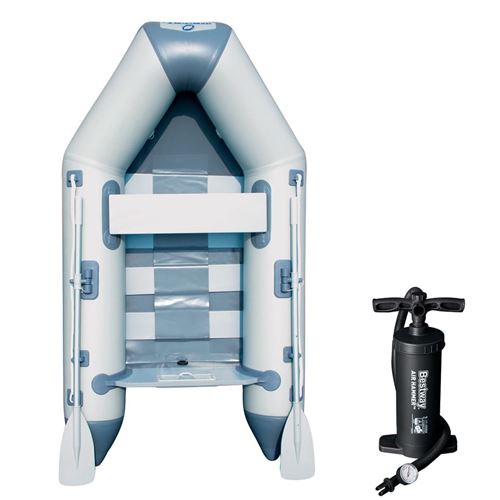 Bestway Caspian Opblaasboot met handpomp en roeispanen 2,3 m 65046
