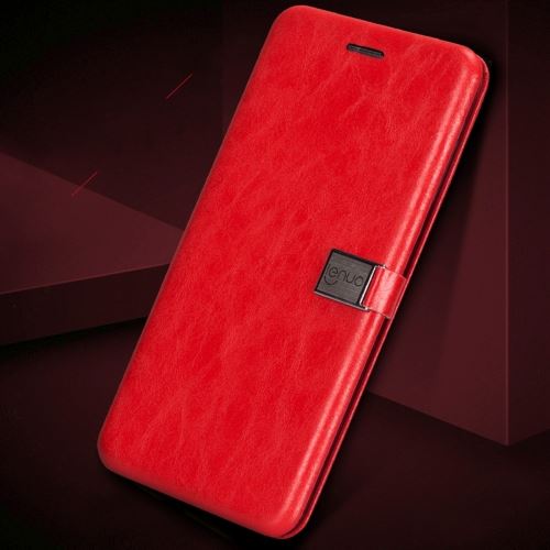 Huawei Mate 10 Lite Housse Etui Cuir PU Business Style Rouge ALS53532