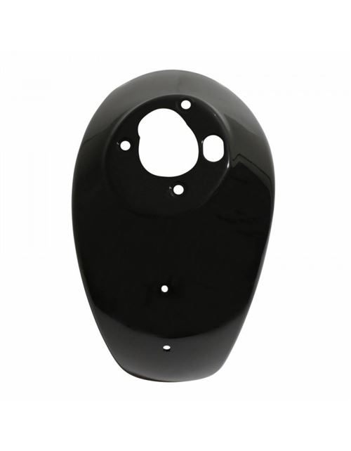 Garde boue scoot av adaptable piaggio 50-125 vespa lx 2005+ noir -p2r-