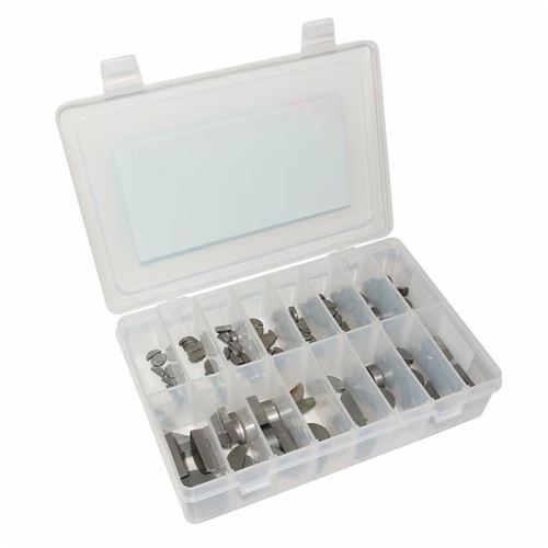 Clavette demi-lune 16 tailles (assortiment) (boite de 130 pieces)