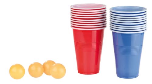 Jeu à boire à 5 balles et 60 gobelets