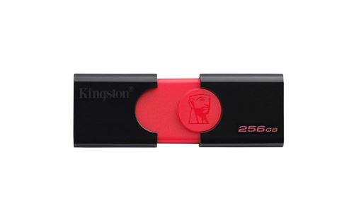 Kingston DataTraveler 106 ( DT106/256GB) USB 3.0, Flash Drive, 256GB, rosso e nero