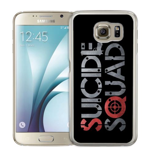 Coque pour Samsung Galaxy S7 suicide squad logo