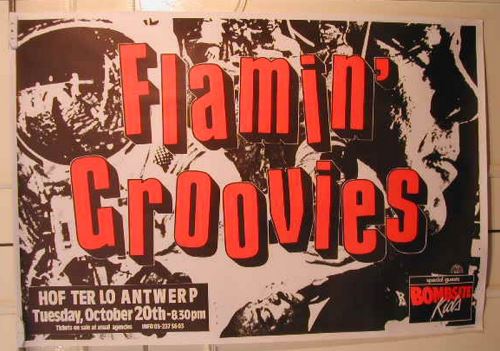 Flamin' Groovies - 59x86 cm - AFFICHE / POSTER