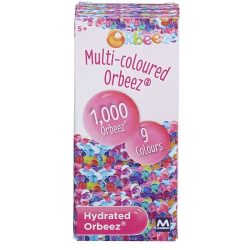Nouveau Recharge de 1 000 pièces multicolores Orbeez