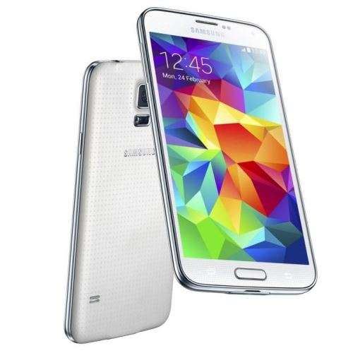 Samsung Galaxy S5 G900F 16Go 16MP Débloqué 5.1 pouces écran tactile téléphone portable blanc