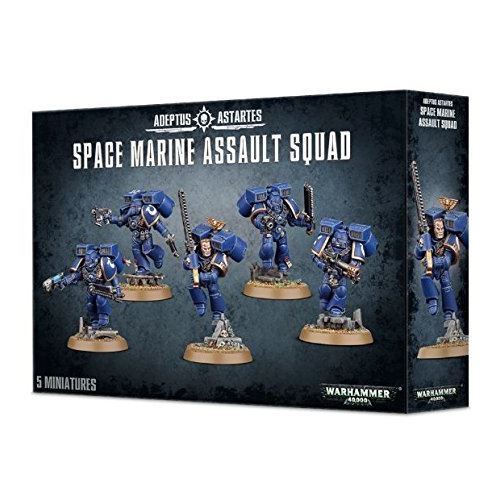 Jeux Atelier 99120101212 Space Marine Assault Squad Dessus de table et de jeux miniature