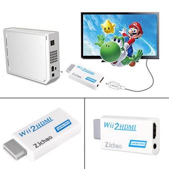 Adaptateur Wii Hdmi, adaptateur convertisseur Wii vers HDMI 720