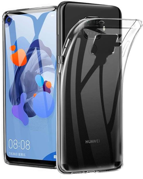 Housse de protection pour Huawei Mate 30 Lite Silicone Transparent