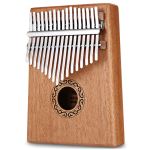 Kalimba Piano Portable 17 clés avec Tuner et Guide