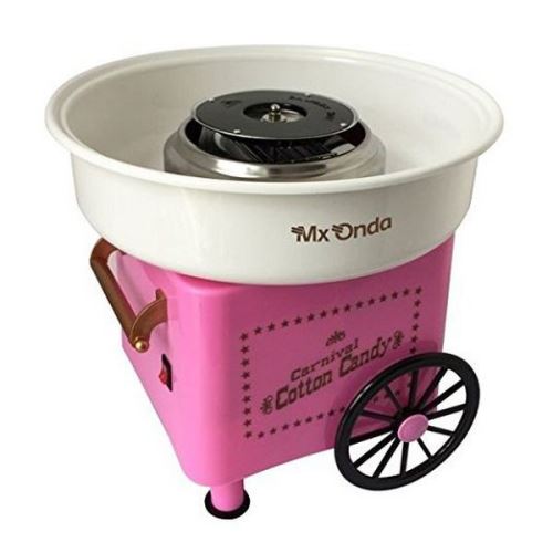 Machine à Barbe à Papa rose et blanc - Frabrication de barbe à papa facile