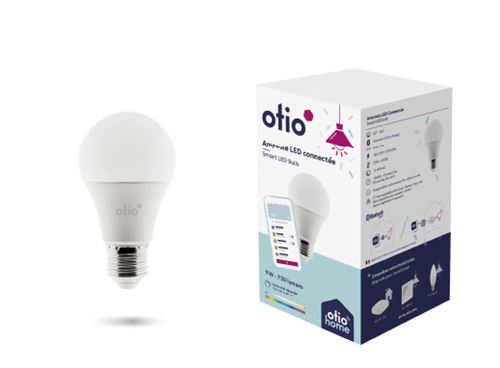 Otio - Ampoule LED connectée Bluetooth E27 9W