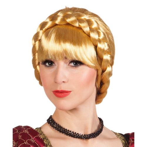 perruque tressée blonde bavaroise