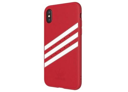Coque Moulée en TPU Adidas Originals pour iPhone X - Rouge
