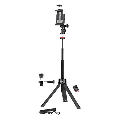 Joby - GripTight PRO TelePod Teleskopstativ, charcoal, Schwarz, One Size