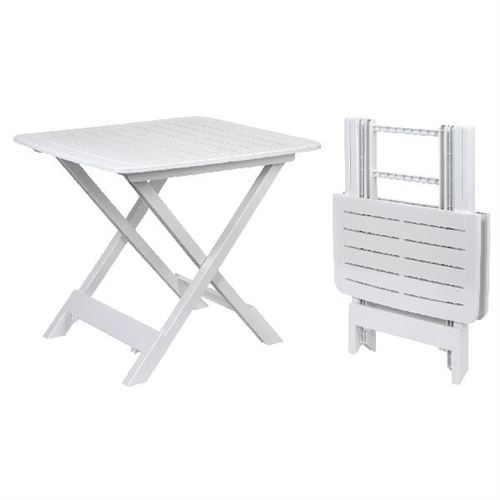 Table de camping pliable