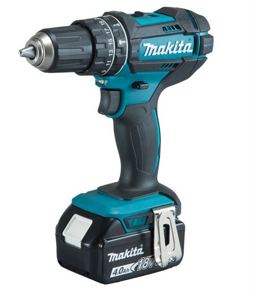 Perceuse visseuse à percussion 18V Li-Ion 3Ah Diam 13mm 62Nm DHP482RFE Makita