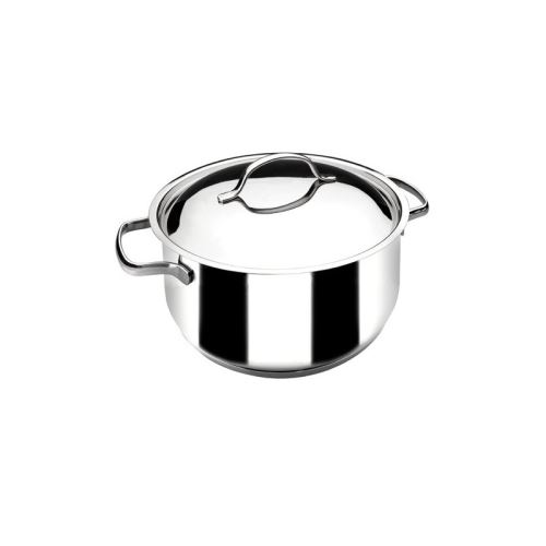Faitout Basic en inox, 20 cm, Lacor