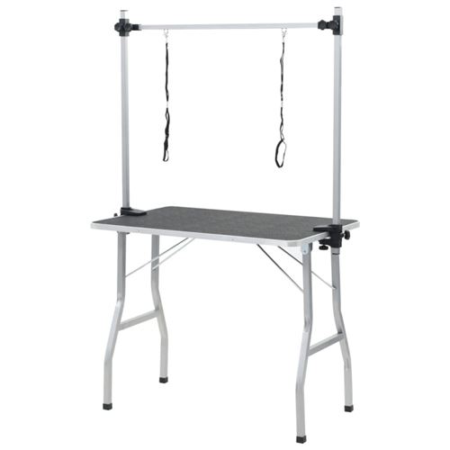 Vidaxl - Table de Toilettage Ajustable pour Chiens Chats 2 Potences