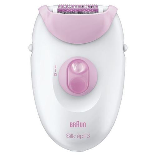 Epilateur électrique professionel pour femme rose et blanc - Rasoir, Tondeuse et Rétroéclairage Fonction et Système de massage