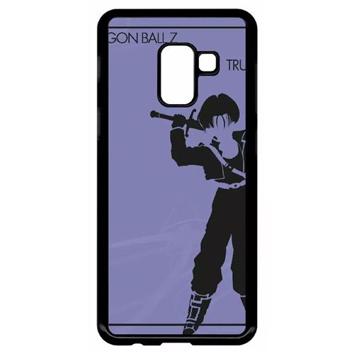 Coque My-Kase pour Galaxy A8 (2018) - dragon ball z trunks - Plastique Noir