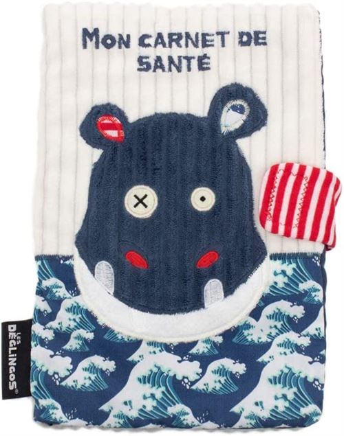 Protege carnet de sante Deglingos Hippo