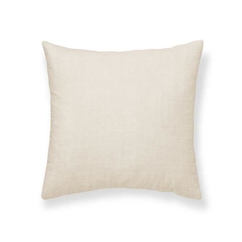 TODAY Jardin d'Hiver Coussin - Coton lavé - 40 x 40 cm - Ecru