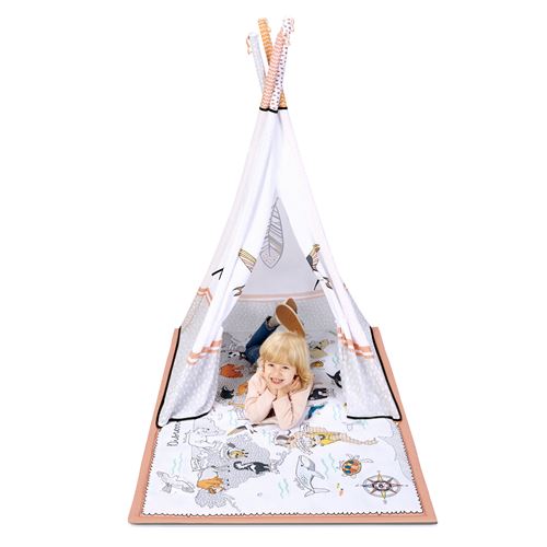 Kinderkraft Tapis éducatif TIPPY 3 en 1