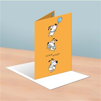 Draeger La Carterie Carte Toby Te Souhaite Un Bon Anniversaire Multicolore Carte De Vœux Achat Prix Fnac