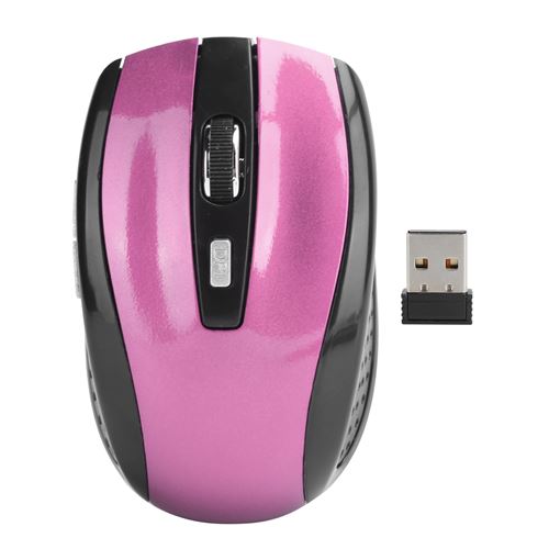 Souris sans Fil d'ordinateur de Jeux Optiques avec DPI Rose