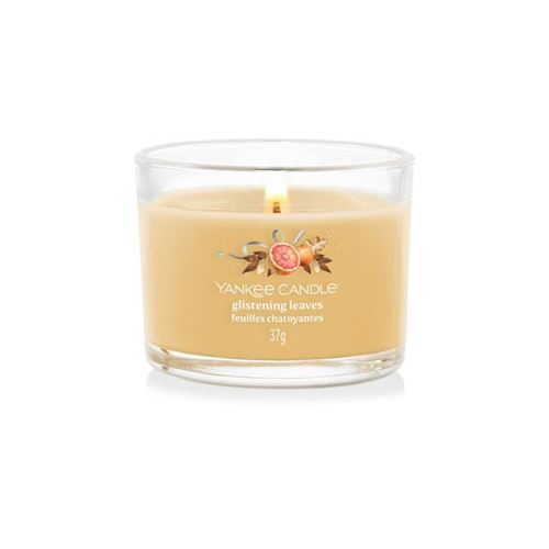 Candela Votiva - Glistening Leaves - Cera de soja - 37g - Couleur Arancione