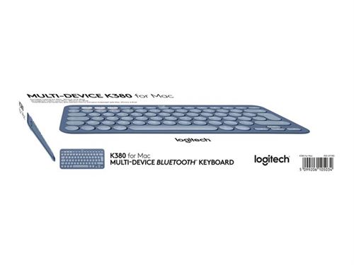 Clavier Sans Fil LOGITECH Multi Dispositif K380 Bluetooth 3.0 – Noir