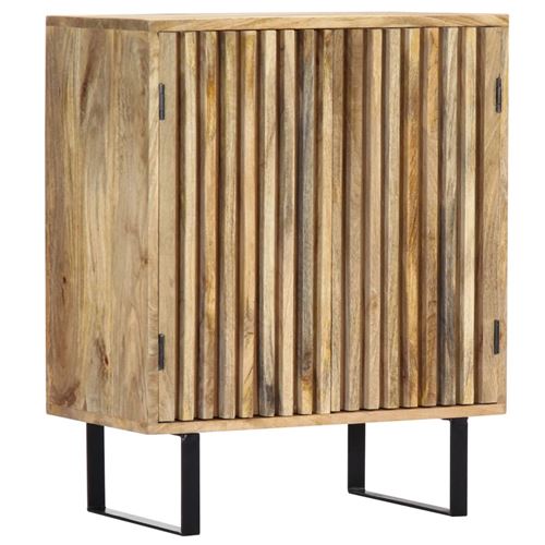 vidaXL Buffet 60 x 35 x 75 cm Bois de manguier massif