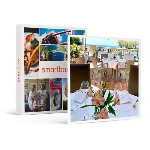 SMARTBOX - Coffret Cadeau Repas raffiné 5 plats dans un restaurant gastronomique avec vue sur la mer près de Marseille-Gastronomie