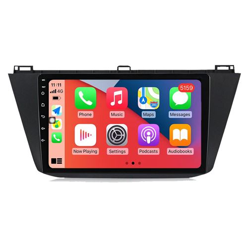 Autoradio Multimédia RoverOne CarPlay Android Auto DSP GPS pour VW Volkswagen Tiguan 2017 - 2019
