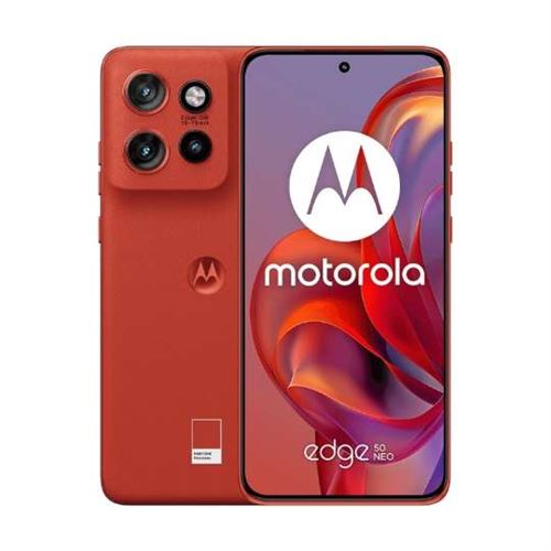 Smartphone Motorola Edge 50 Neo orange 6.1 RAM 12 Go stockage 512 Go