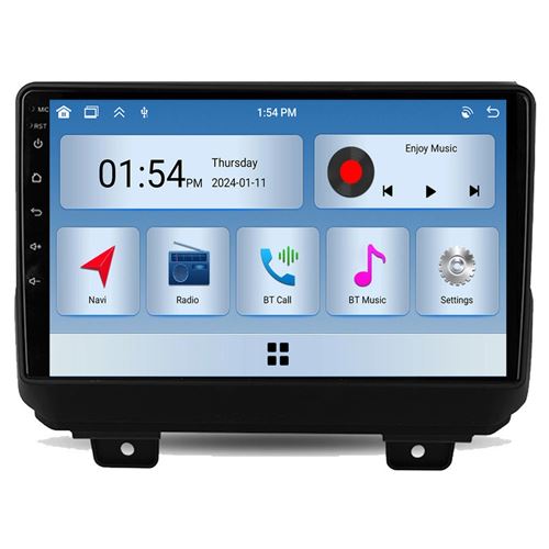 Autoradio RoverOne® Bluetooth CarPlay 2 Din 6Go RAM 128Go ROM pour Jeep Wrangler 4 JL 2018-2019