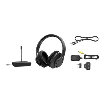 Philips TAH6005BK - Écouteurs - circum-aural - sans fil - isolation acoustique - noir