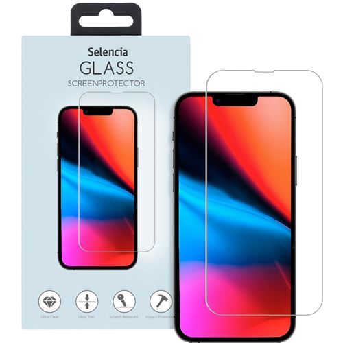 Verre Trempé pour iPhone 13 Pro Max Selencia Transparent