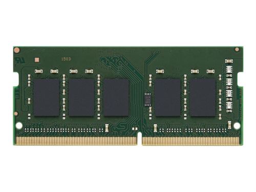 Kingston Server Premier - DDR4 - module - 16 Go - SO DIMM 260 broches - 3200 MHz / PC4-25600 - CL22 - 1.2 V - enregistré avec parité - ECC