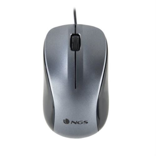 NGS Wired Crew Ratón Óptico 1200DPI Negro - Image 5