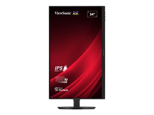 ViewSonic VA2408-HDJ - Écran LED - 24 (23.8 visualisable) - 1920 x 1080 Full HD (1080p) @ 100 Hz - IPS - 250 cd/m² - 1300:1 - 5 ms - HDMI, VGA, DisplayPort