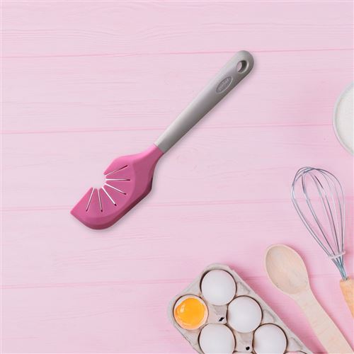 Spatule Cuillère Professionnelle Cuisine Grise en Silicone