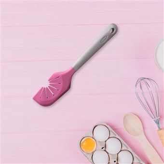 Lot De 2 Spatules De Cuisine Zenker 2 En 1 - 27 Cm, Silicone Et Plastique, Résiste à 230°C - Pour Pâtisserie Et Nettoyage De Fouet