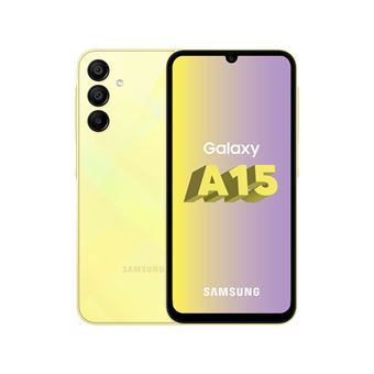 Samsung Galaxy A15 4 Go/128 Go Jaune (Personality Yellow) Double SIM A155