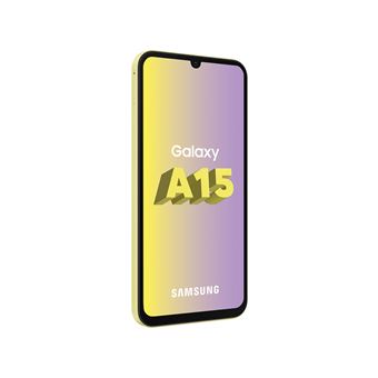 Samsung Galaxy A15 4 Go/128 Go Jaune (Personality Yellow) Double SIM A155
