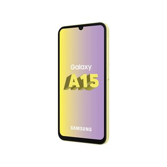 Samsung Galaxy A15 4 Go/128 Go Jaune (Personality Yellow) Double SIM A155