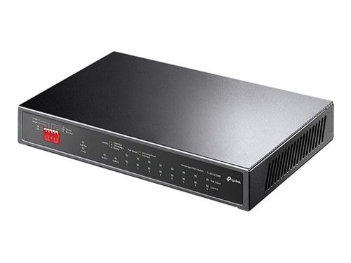 TP-Link TL-SG1210MP network switch Unmanaged Gigabit Ethernet (10/100/1000) Power over Ethernet (PoE) Black