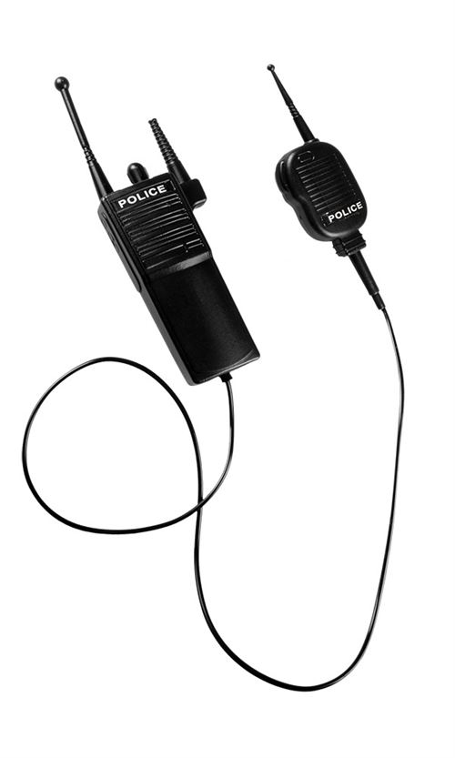 Boland Talkie-Walkie Police Junior Noir 2 Pièces