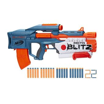 Nerf Elite 2.0 Motoblitz - 22 fléchettes incluses - Viseur intégré- a  partir de 8 ans - Autre jeu de plein air - Achat & prix